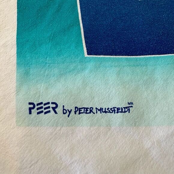 VTG PEER by Peter Mussfeldt White Cabo San Lucas Shark Button Down Shirt, XL - Picture 7 of 12